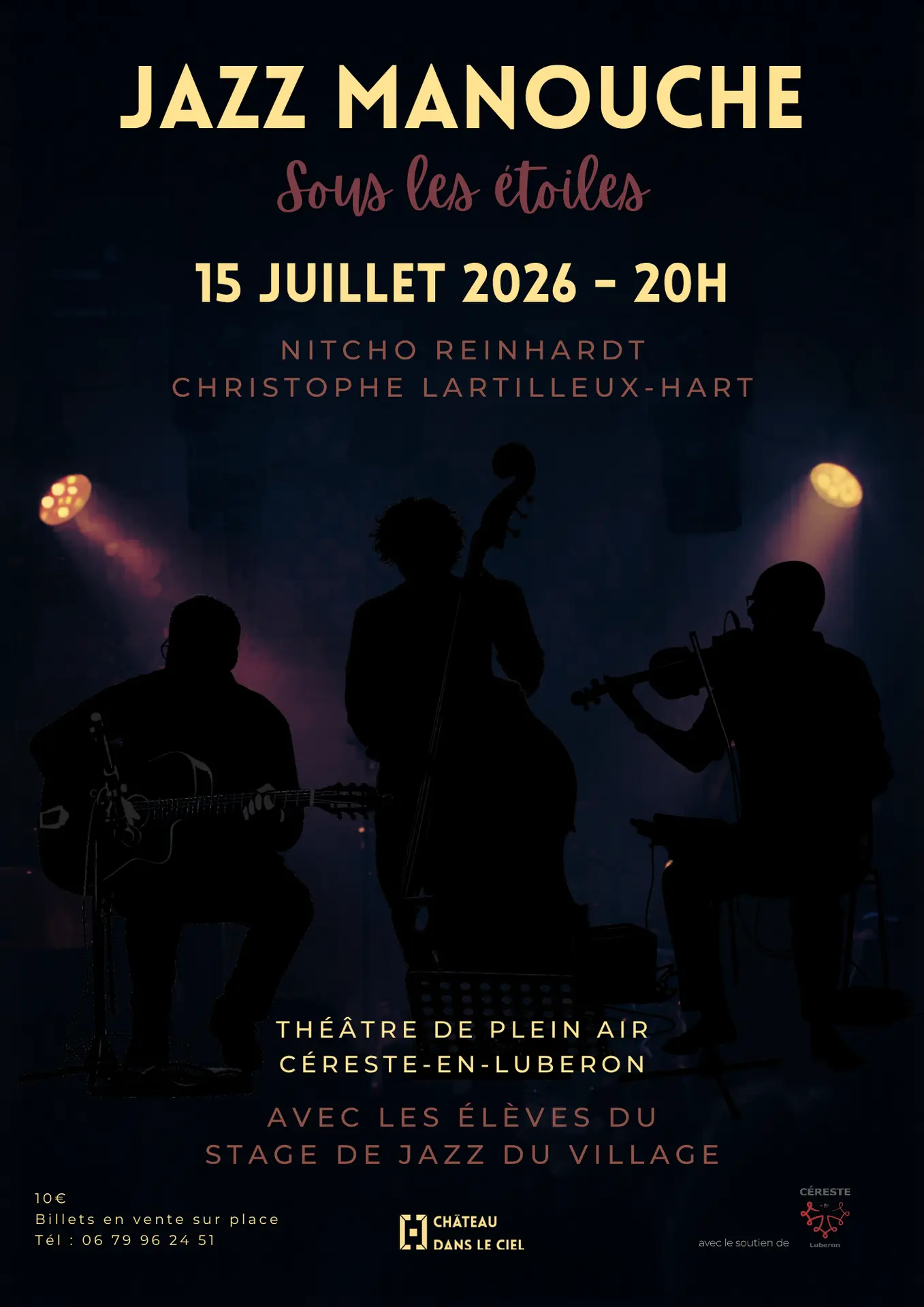 Jazz manouche sous les étoiles