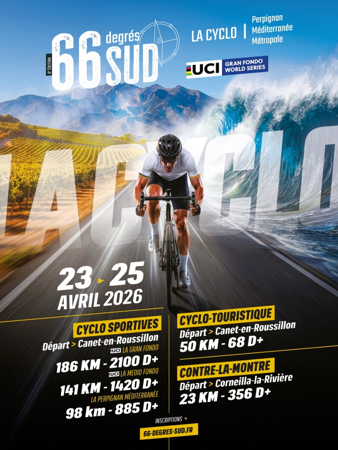 LA CYCLO - 66 DEGRÈS SUD