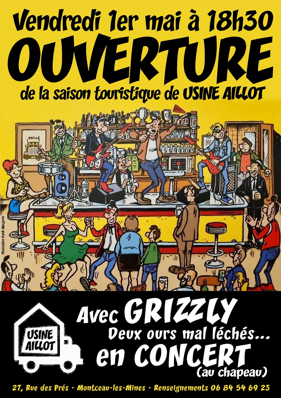 Bar Aillot : ouverture de la saison de la Galerie du Camion Ancien