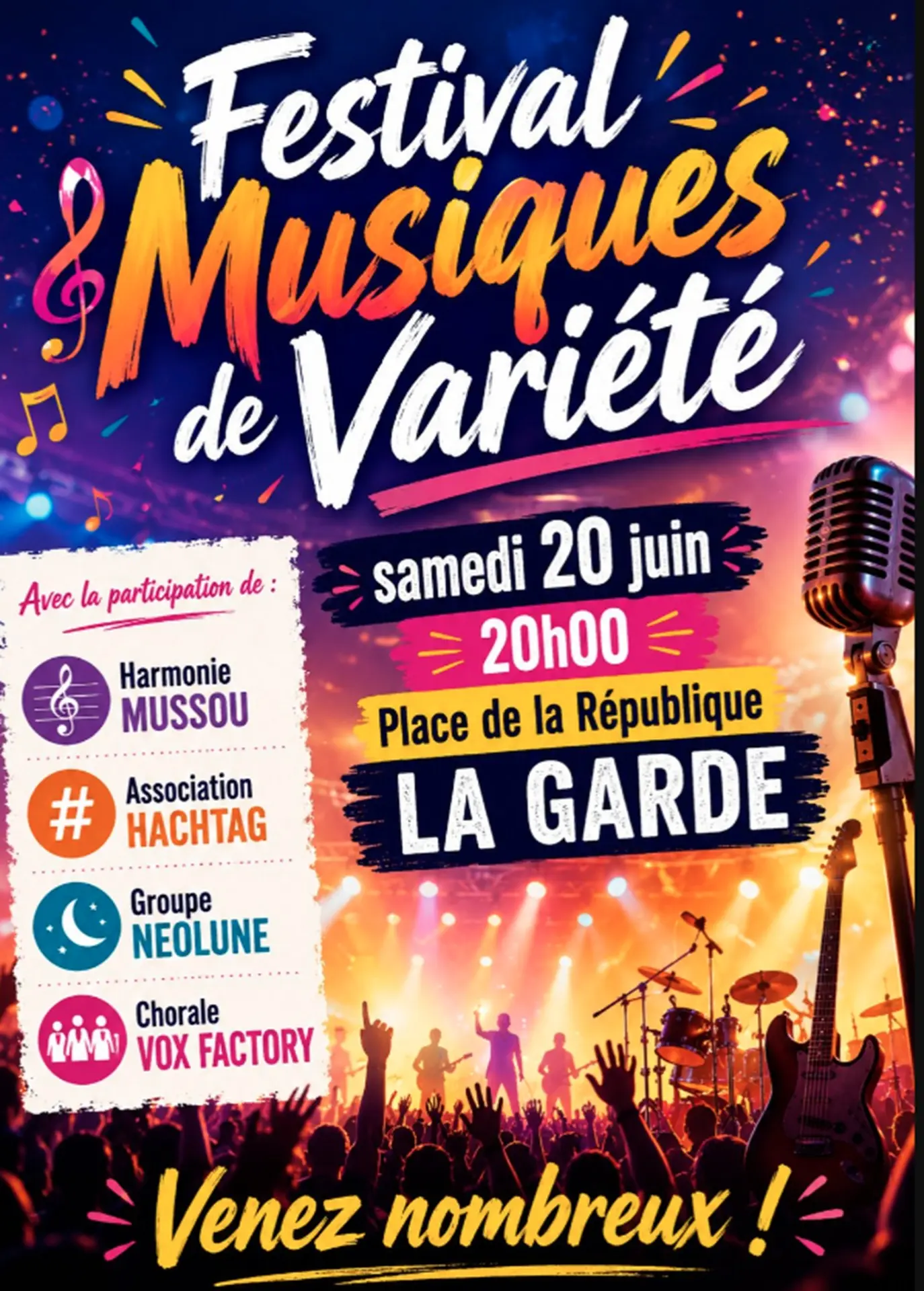 Festival Musiques de variété