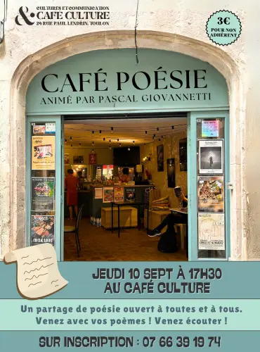 Café Poésie au Café Culture