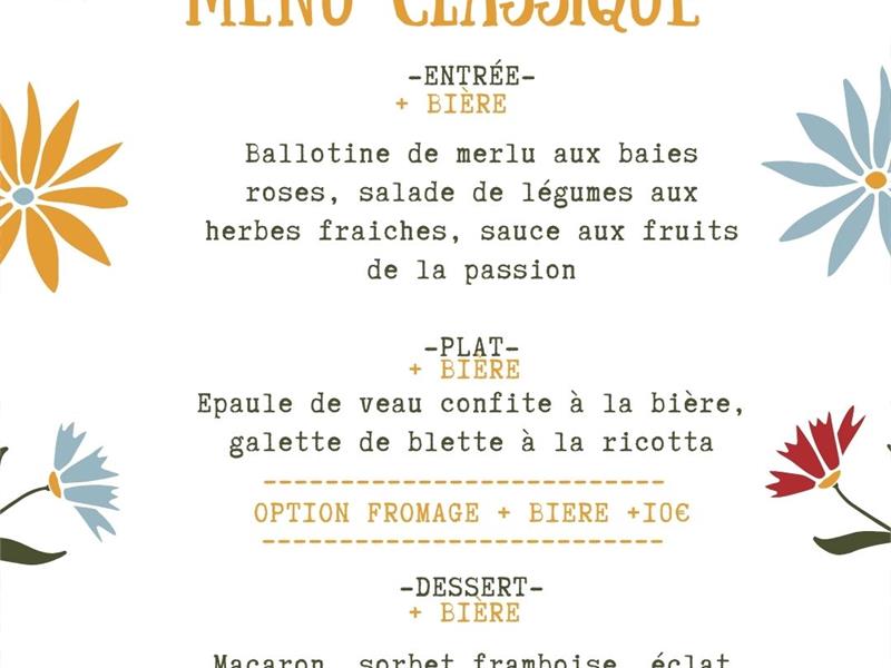 Soirée "Accords mets & bières" - Brasserie Cheval