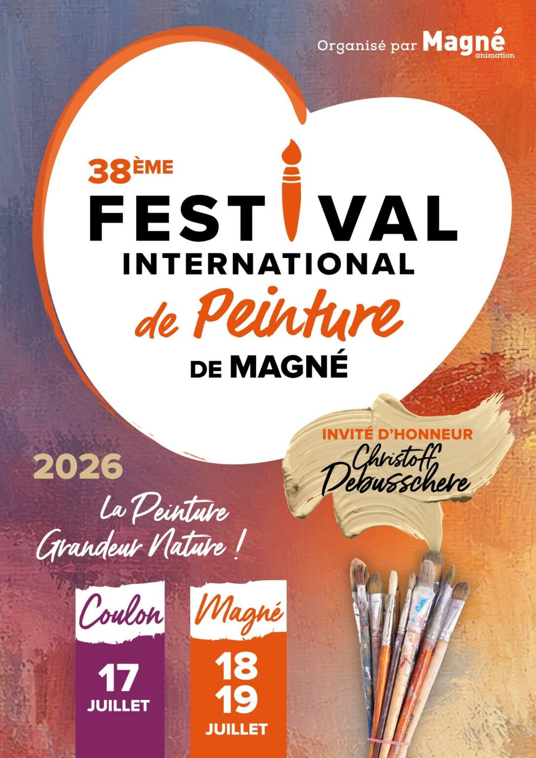 38ème Festival international de peinture de Magné