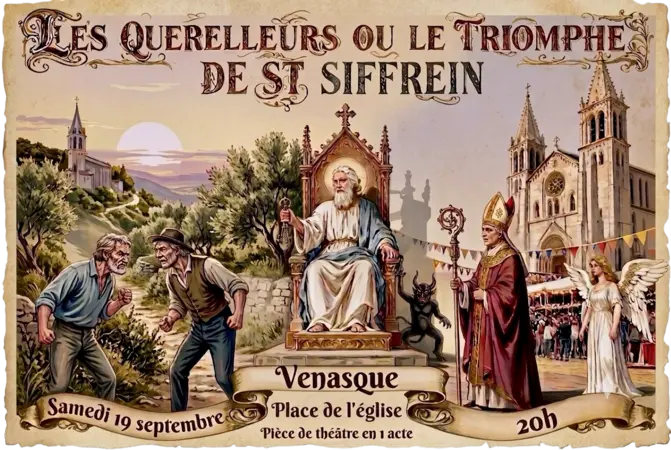 JEP :  Soirée théâtre "Les querelleurs ou le triomphe de Saint Siffrein