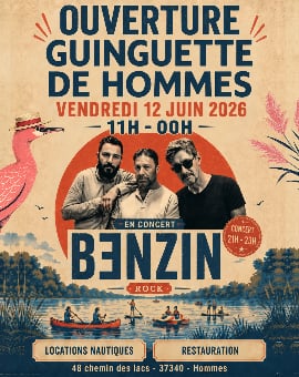 Ouverture de la Guinguette de Hommes & concert