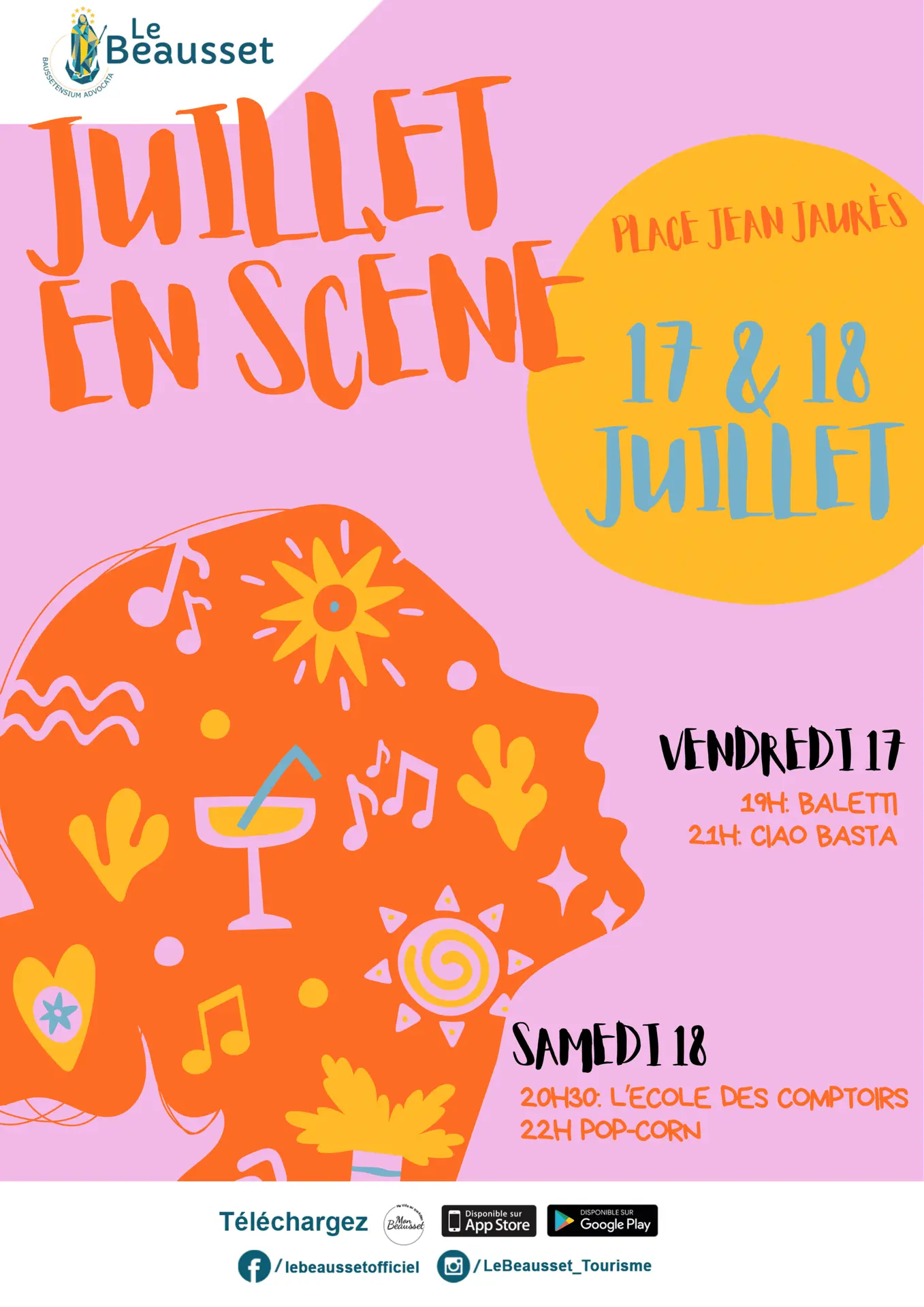 Juillet en scène