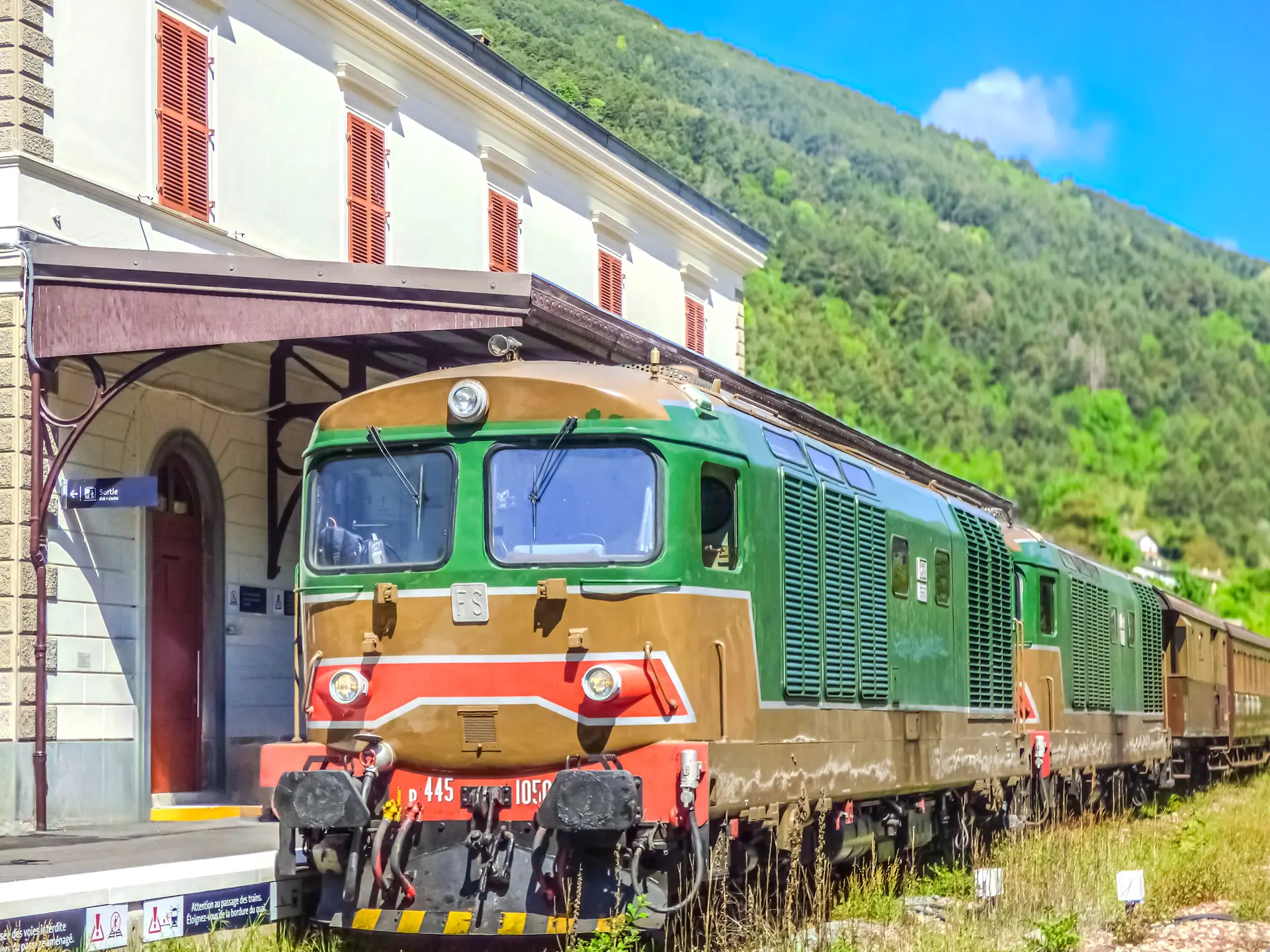 Train historique « Ferrovia delle Meraviglie »