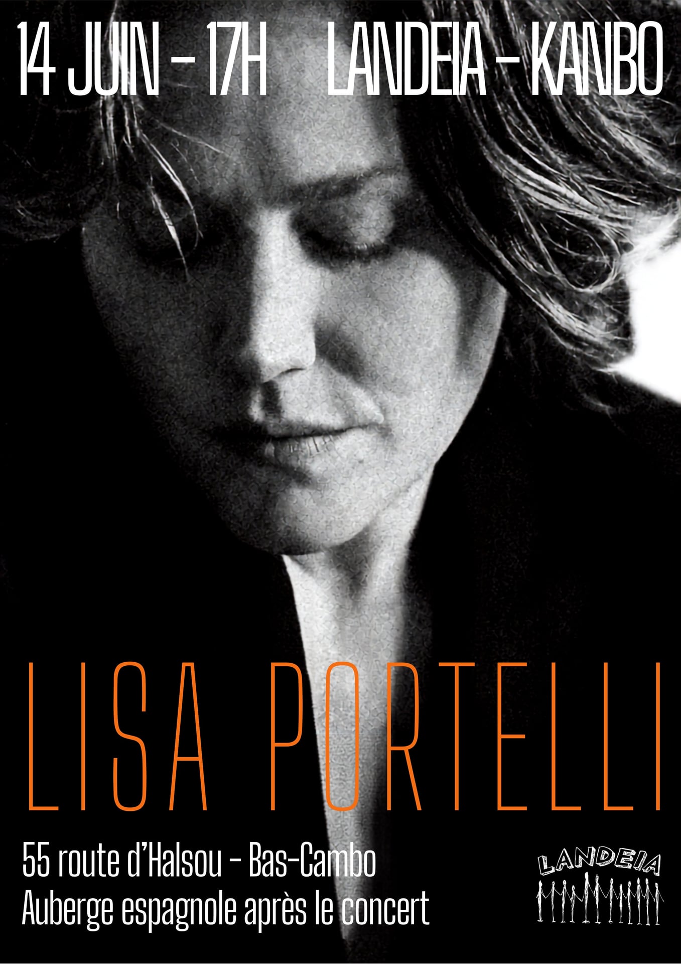 Concert de Lisa Portelli - Album ABSENS