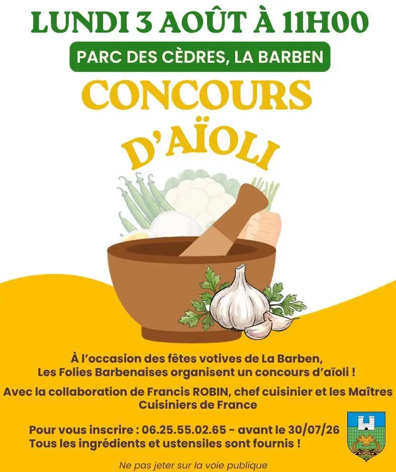 Concours d’aïoli