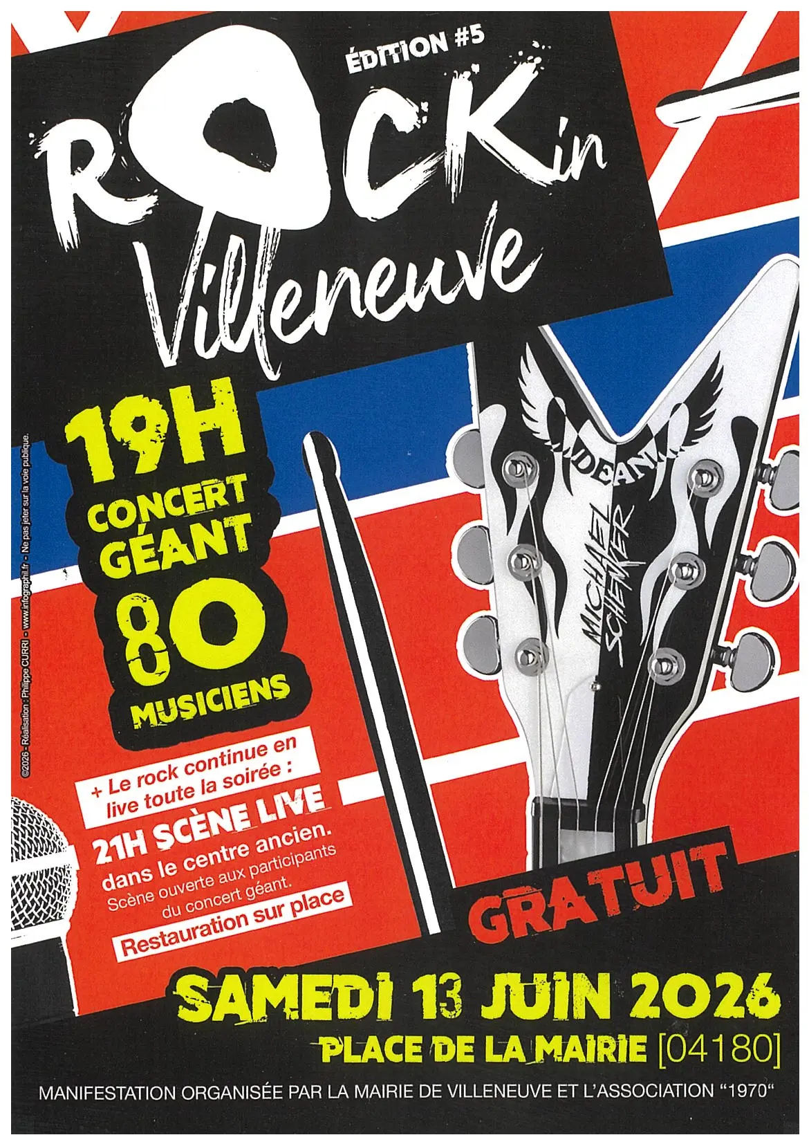 Rock in Villeneuve