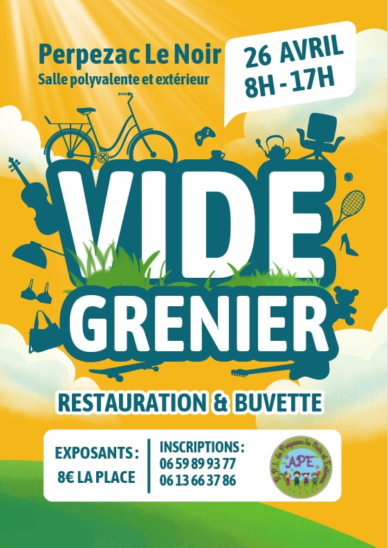 Vide grenier printanier