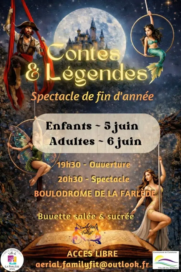 Spectacle des élèves Aerial Family Fit