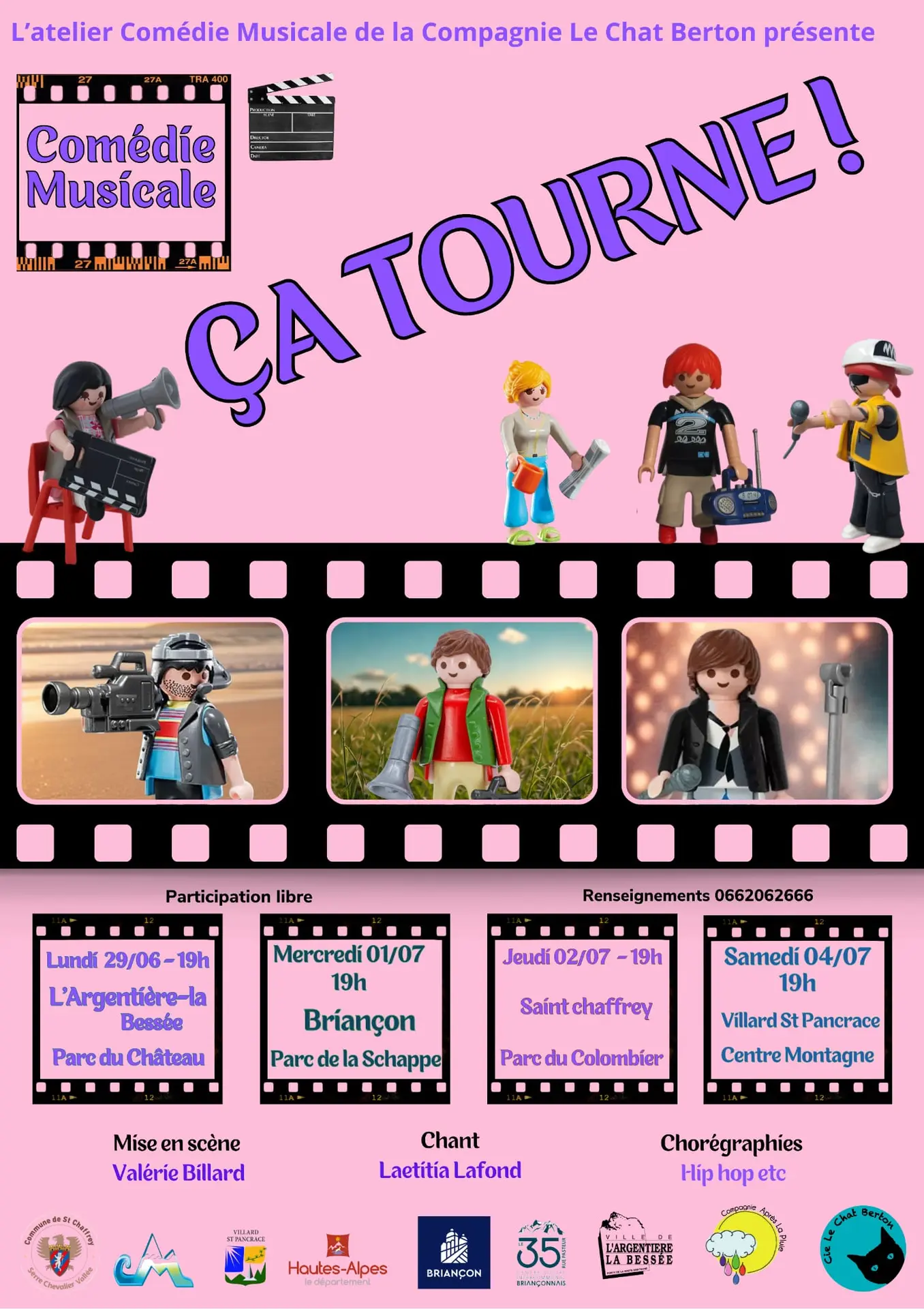 Comédie musicale : ça tourne !