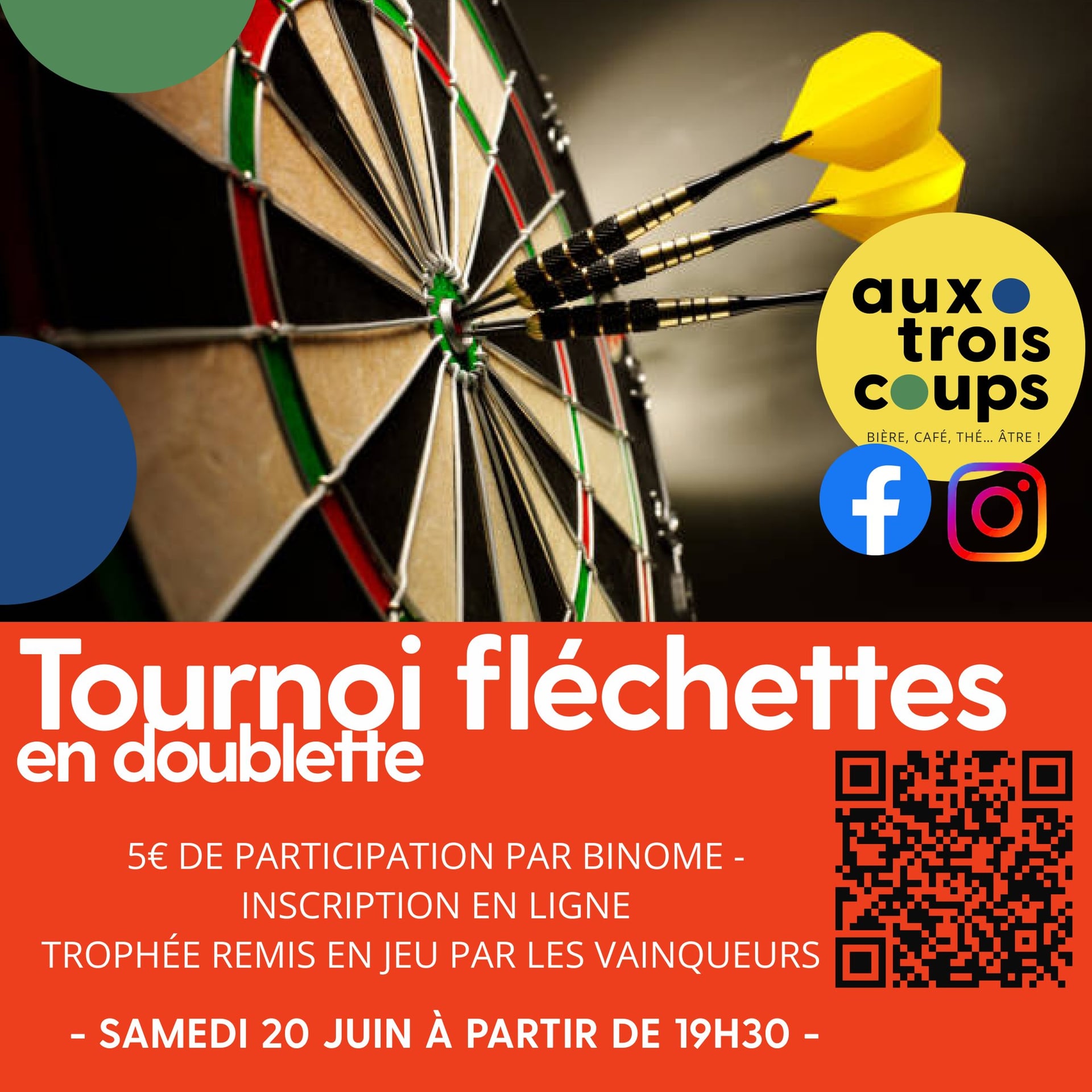 Tournoi fléchettes