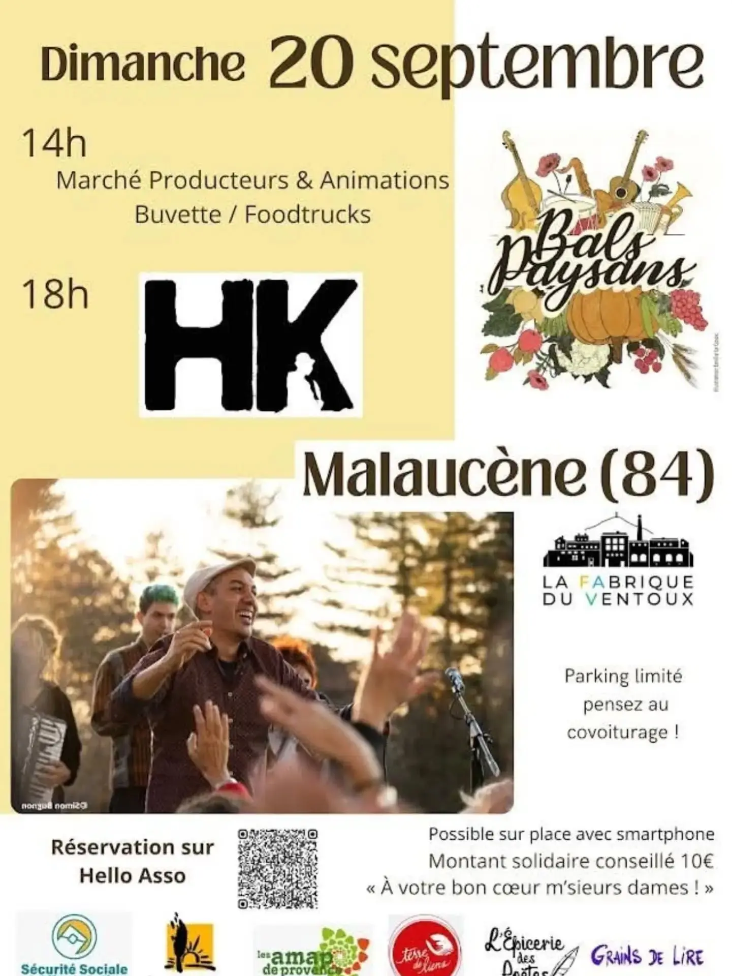 Bal paysan avec le groupe HK
