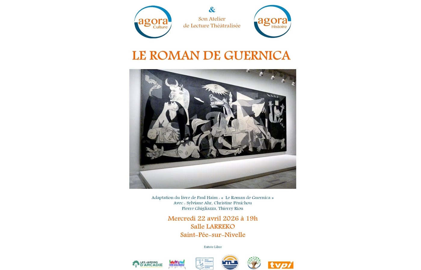 Théâtre : Le roman de Guernica