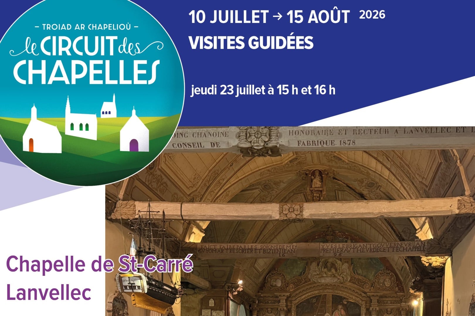 Visites de la chapelle Notre-Dame-de-Pitié – Circuit des chapelles