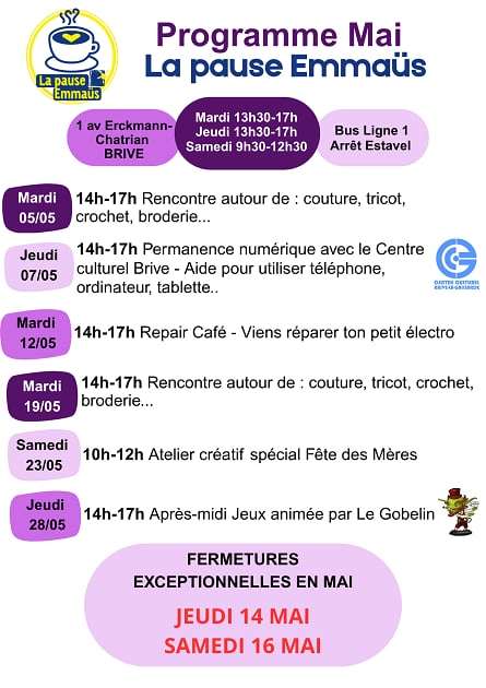 La Pause EMMAÜS : Après-midi jeux avec La Goblin