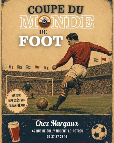 Coupe du Monde de Foot chez Margaux