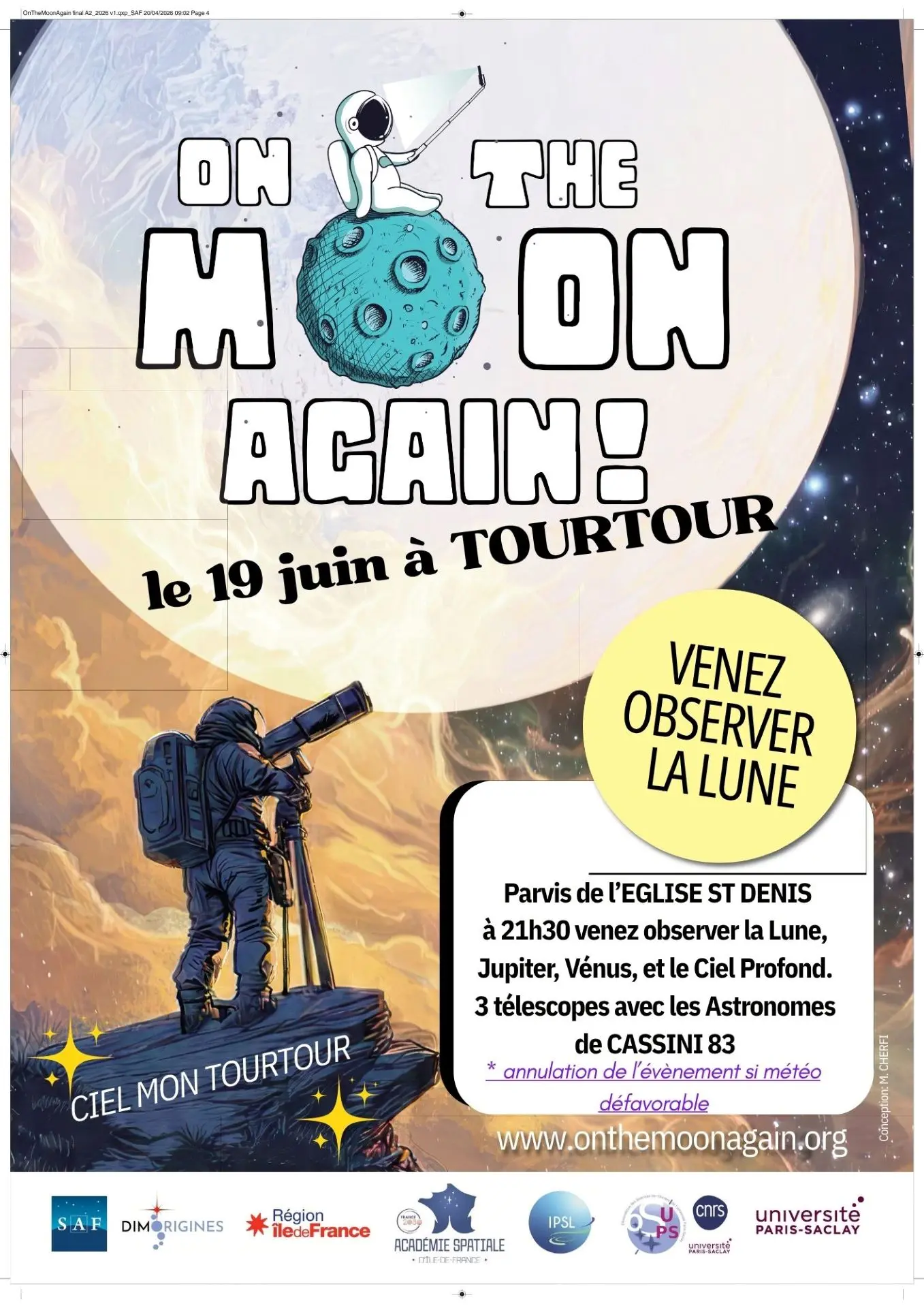 On the moon again !