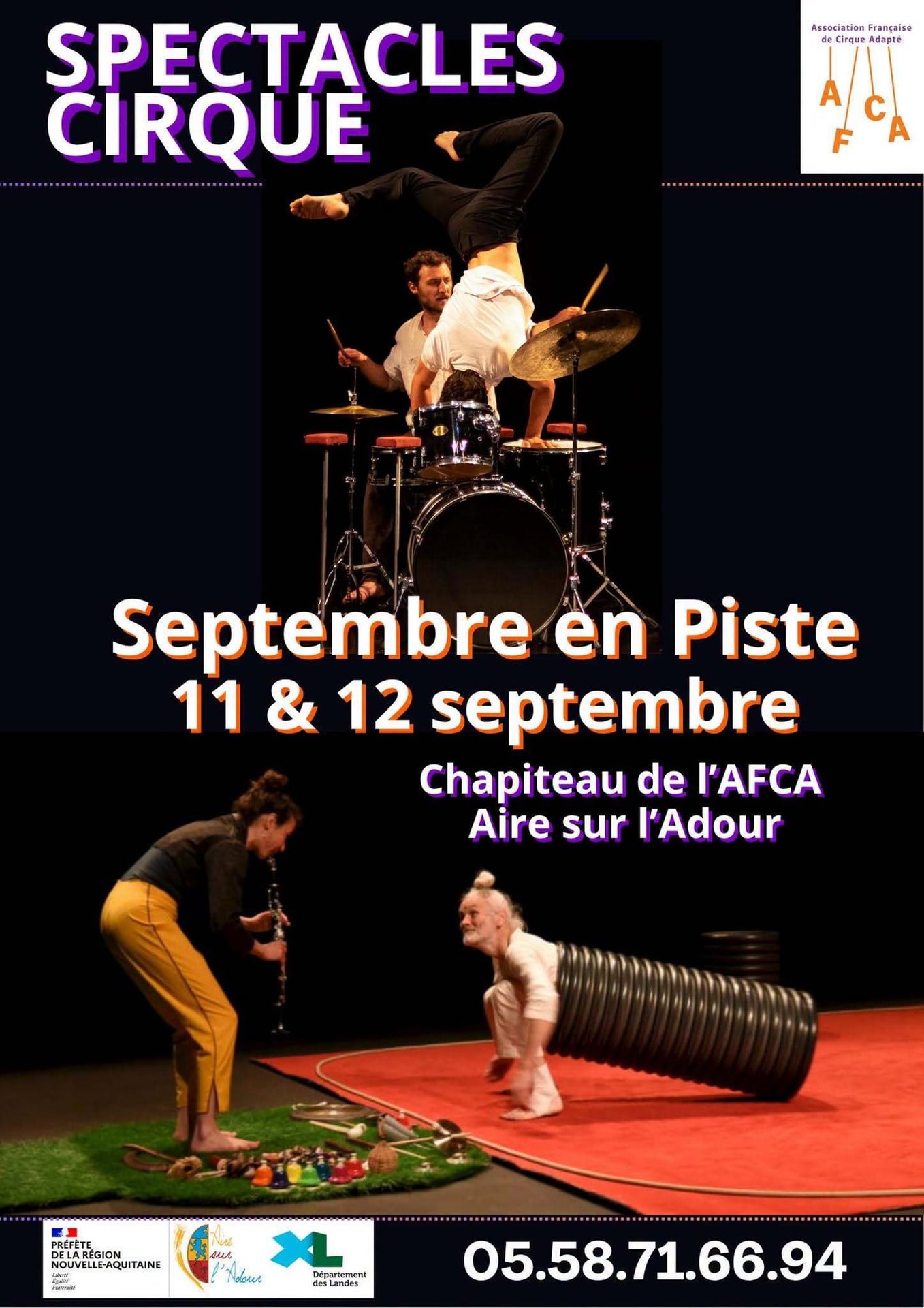 Septembre en piste