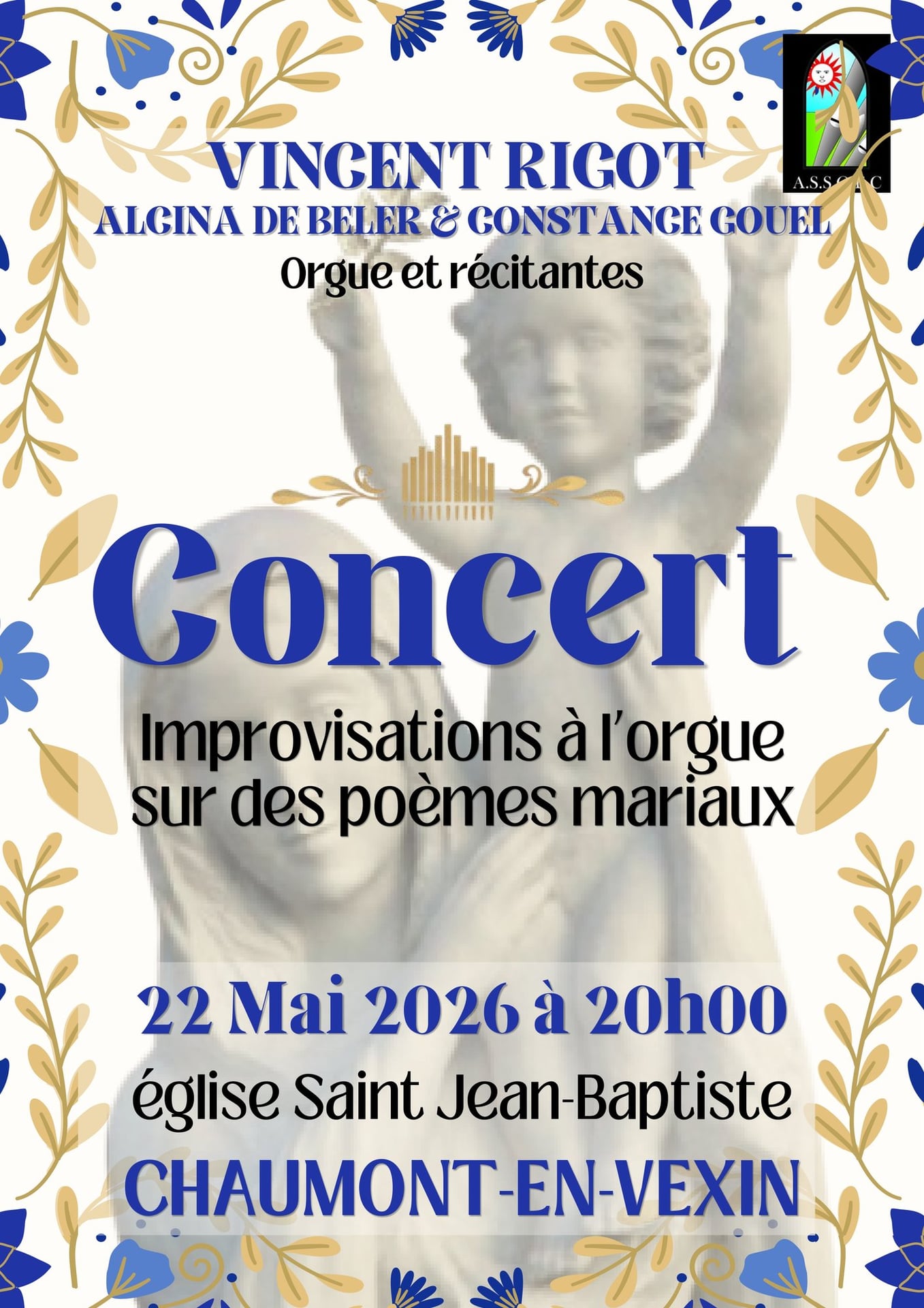 Improvisations à l'orgue sur des poèmes mariaux