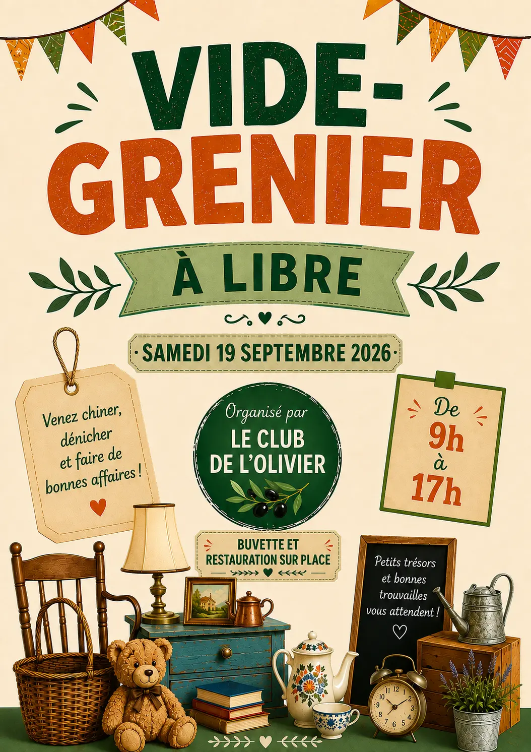 Vide grenier à Libre