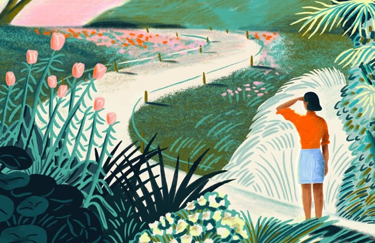 Jardin À l'ombre de la ville