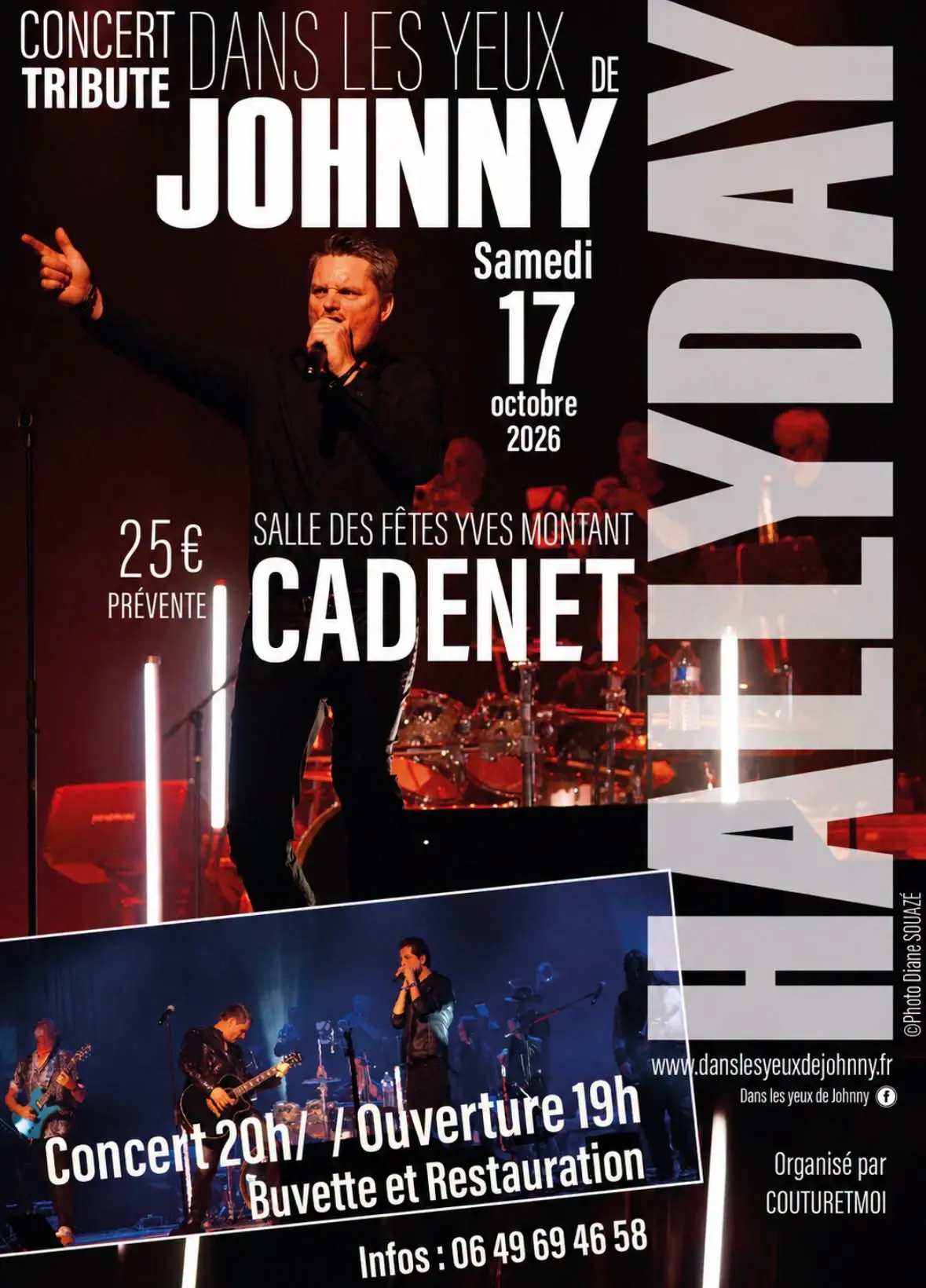 Revivez la légende de Johnny Hallyday !  à Cadenet
