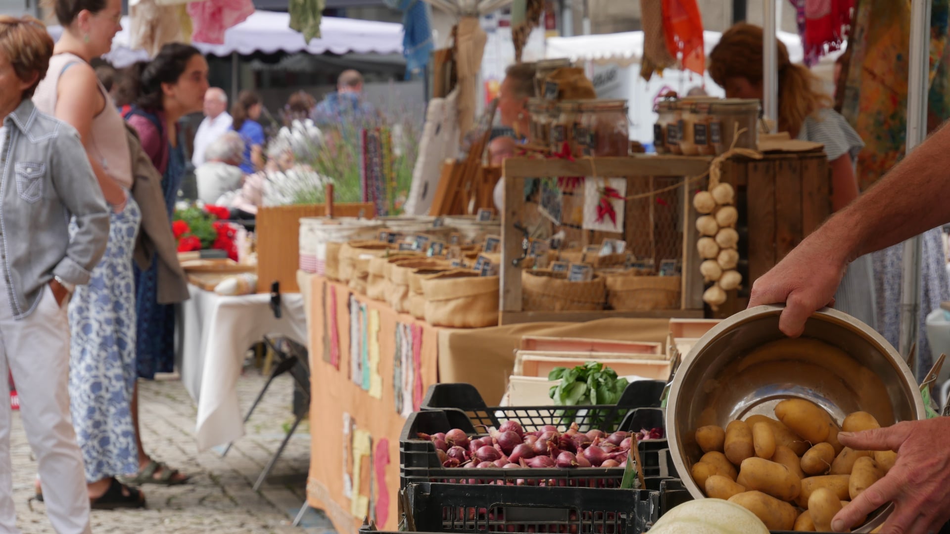 Marché de Bourganeuf