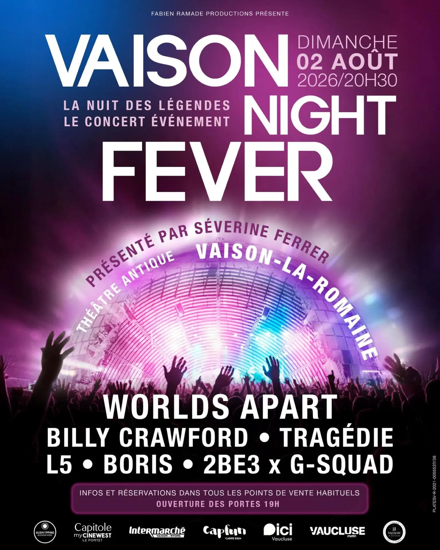 'Vaison Night Fever' - Années 90 / 2000 au Théâtre Antique