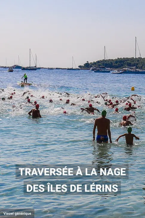 Traversée à la nage des Iles de Lérins