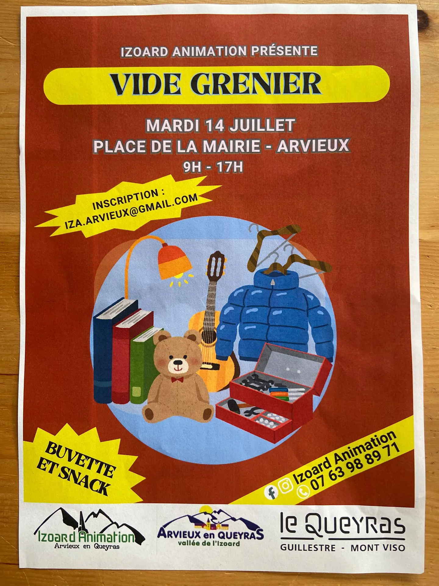 Vide greniers d'Arvieux