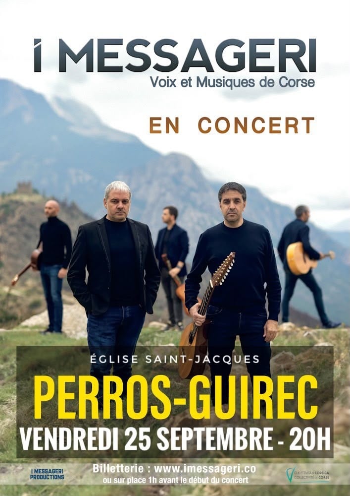 Concert hommage – I MESSAGERI – Église Saint-Jacques