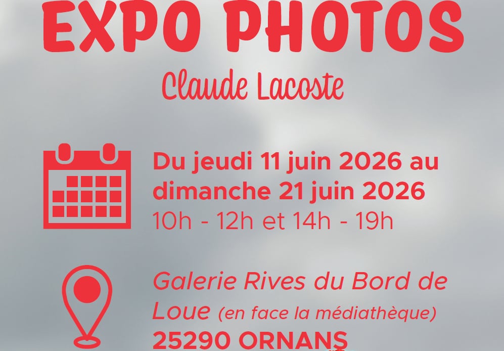 Exposition photos Claude Lacoste
