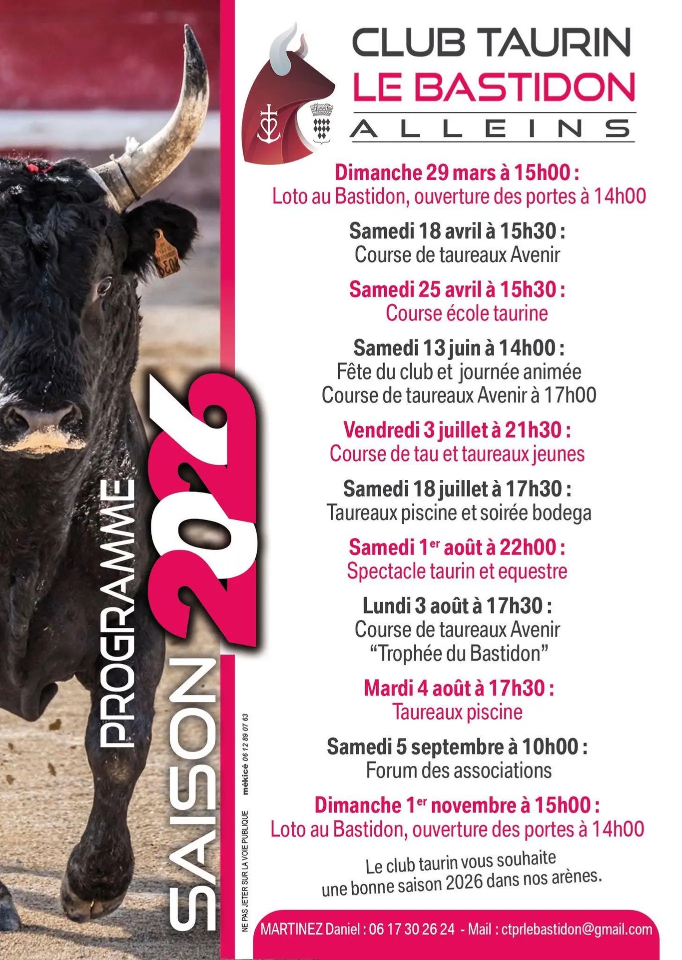 Taureau piscine & Bodega