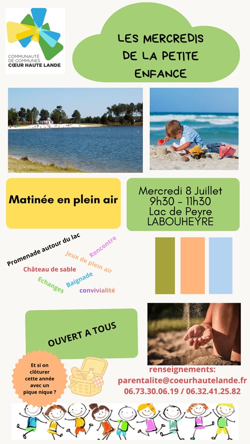 Matinée en plein air au Lac de Peyre