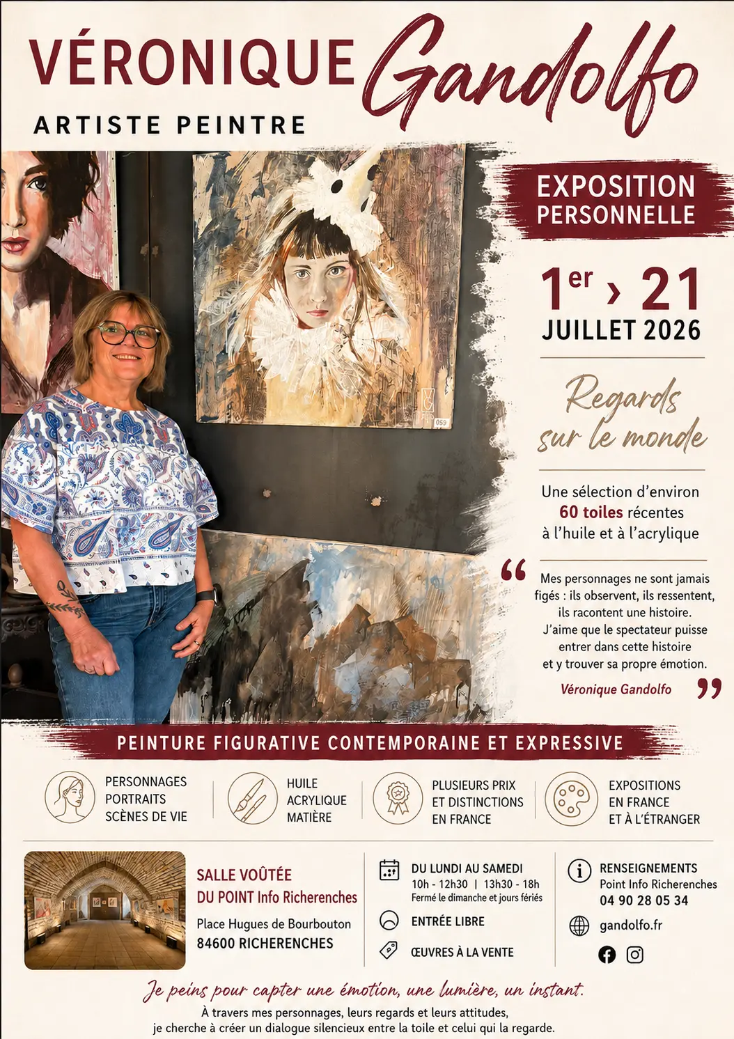 Exposition de peintures