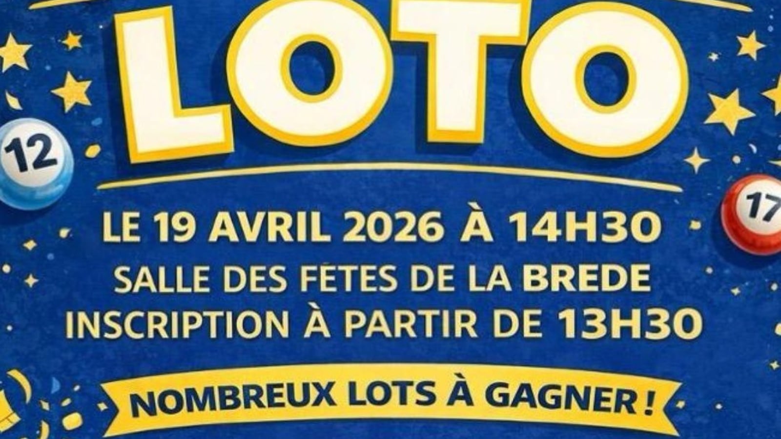 LOTO DU LIONS CLUB