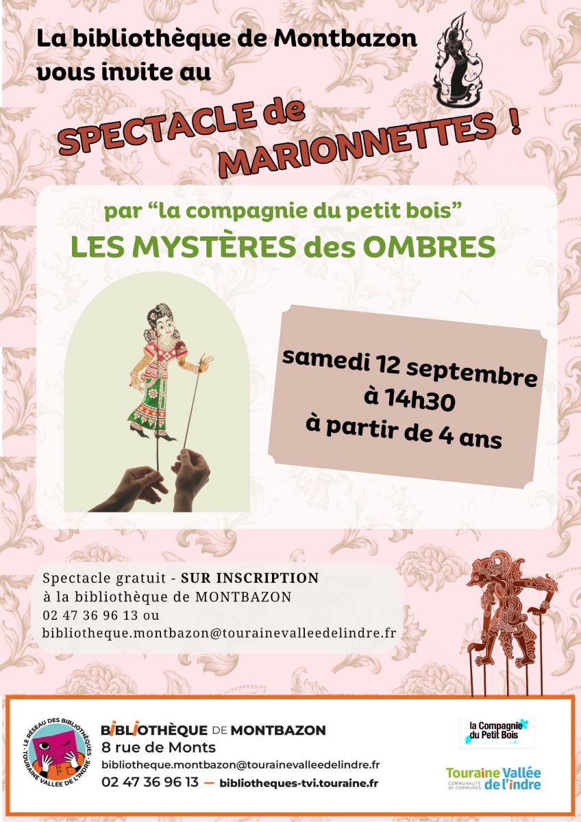 Spectacle de marionnettes "LES MYSTÈRES des OMBRES"
