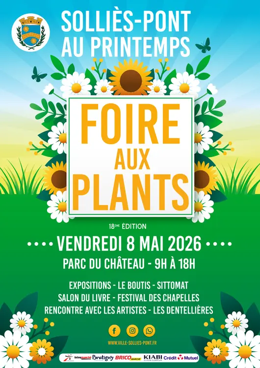 Solliès-Pont au printemps : Foire aux plants