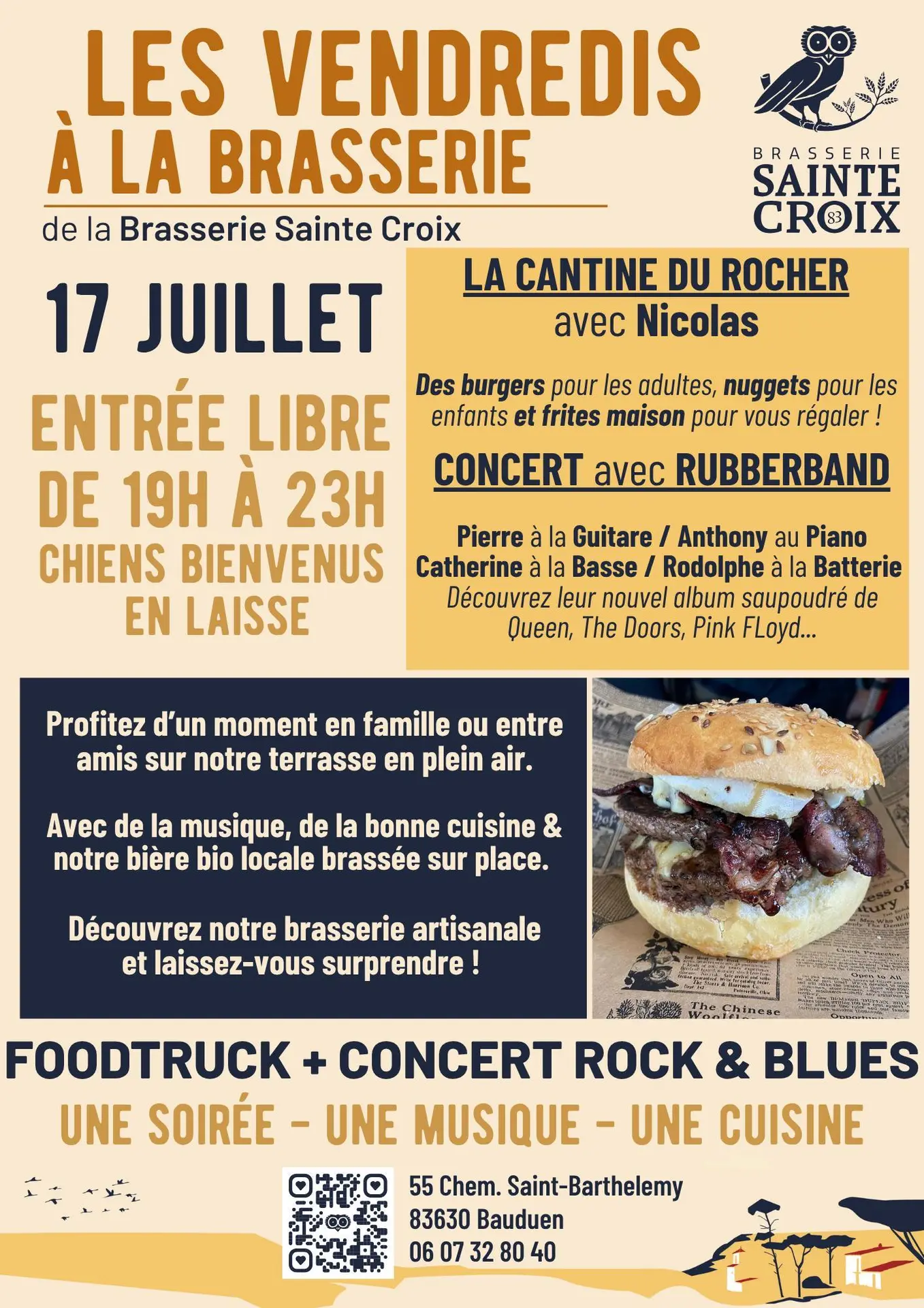 Soirées de clôture : les samedis à la Brasserie