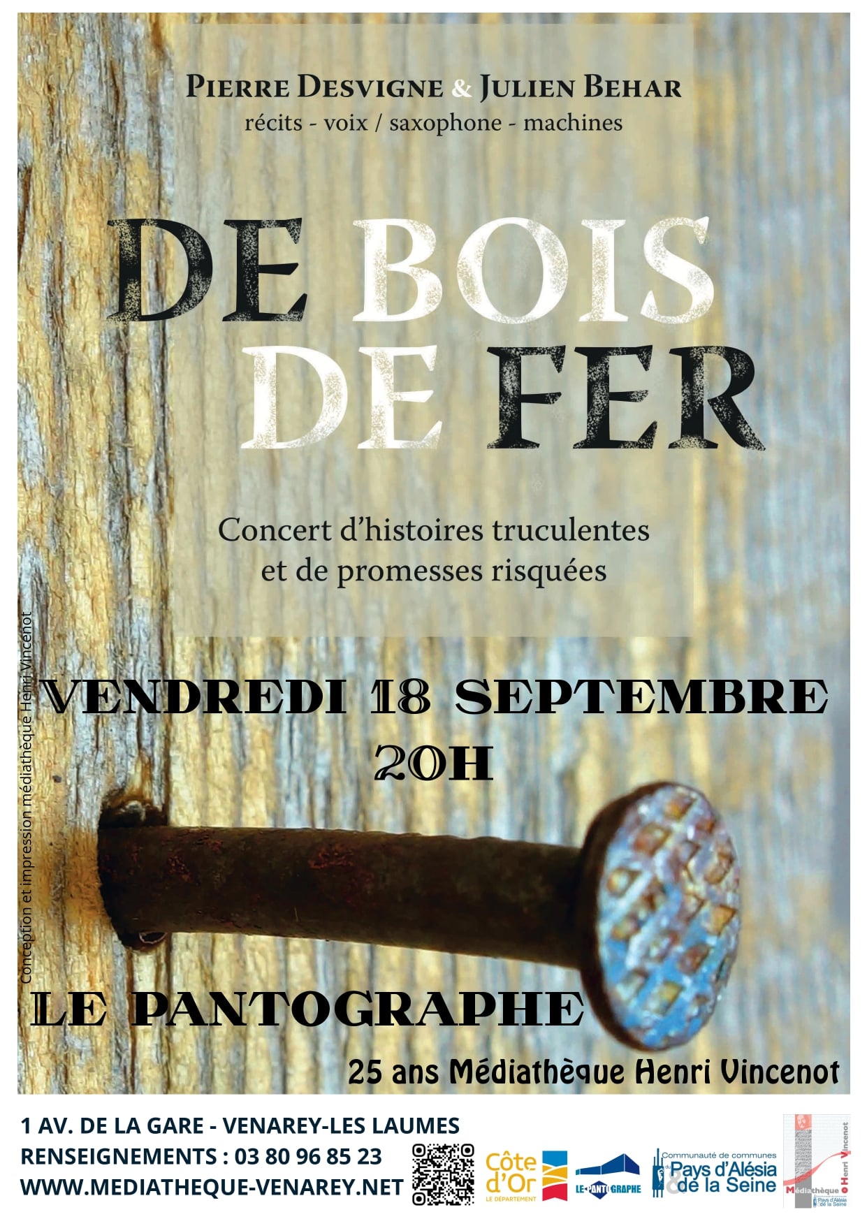 Spectacle "De bois de fer"