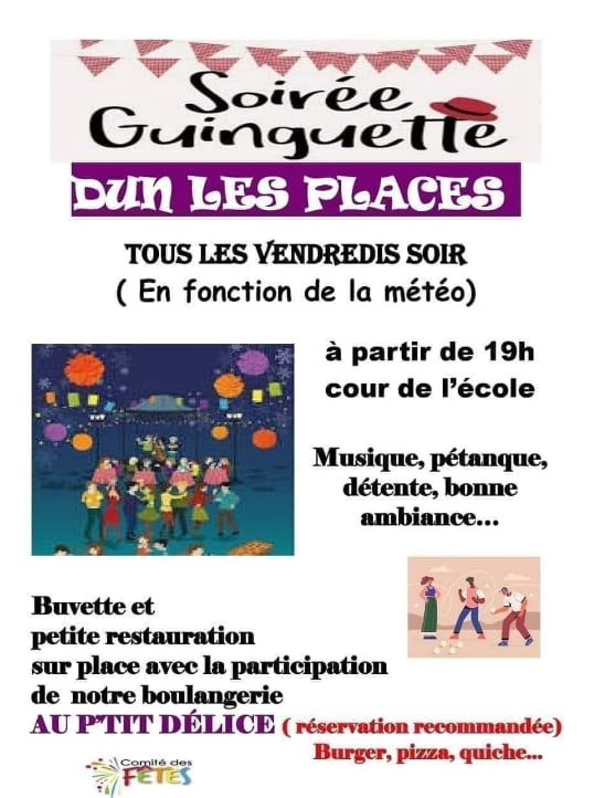 Soirée guinguette