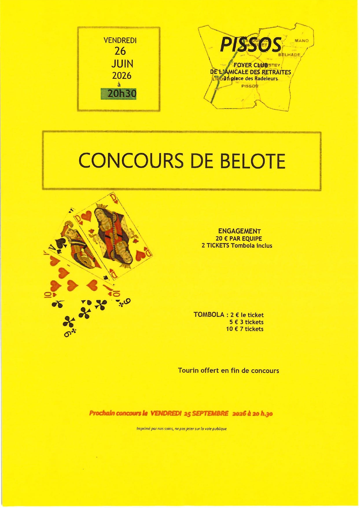 Concours de Belote
