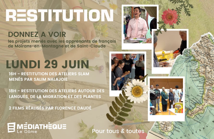 Médiathèque Le Dôme : Restitution