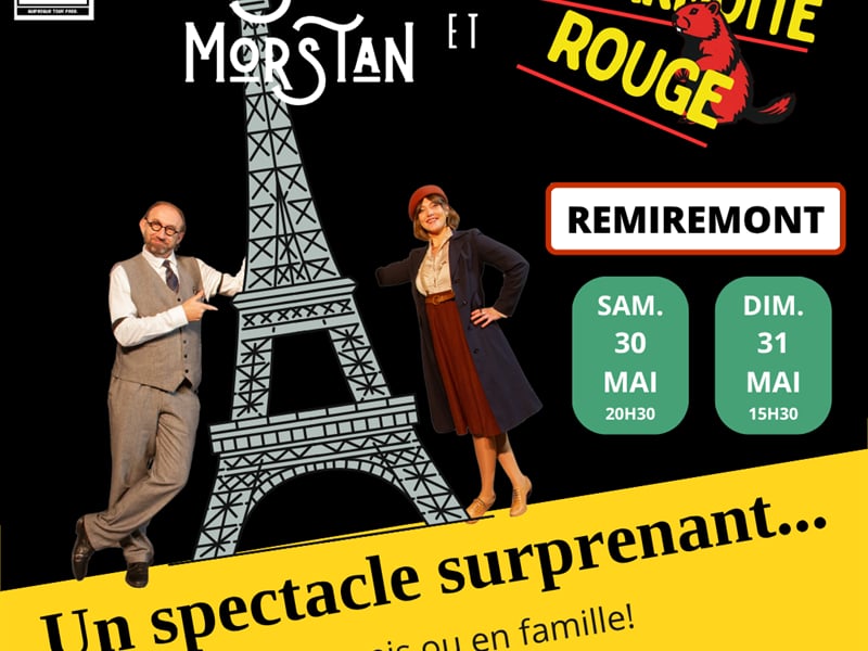 Théâtre : 'Louise Morstan et la Marmotte Rouge'