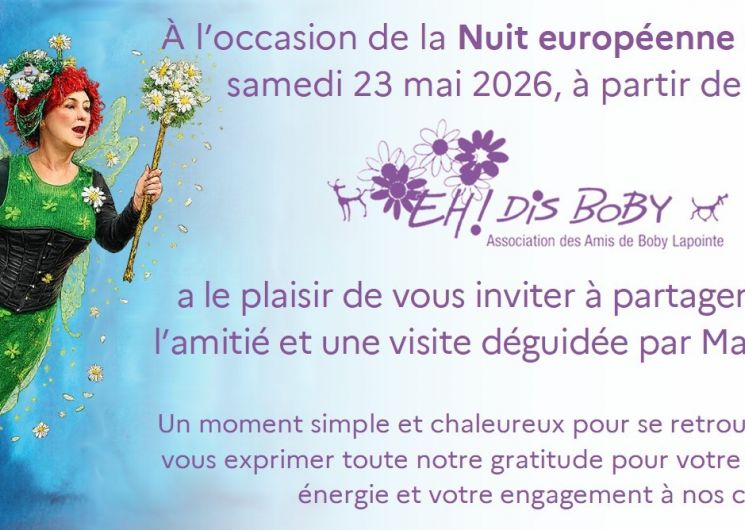 Visite Déguidée Madame La Fée – A-Musée Boby Lapointe