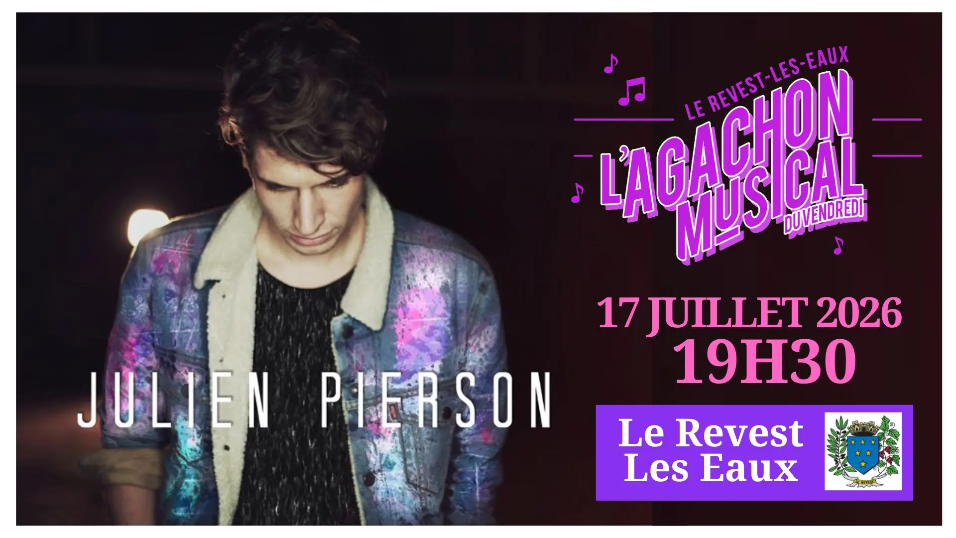Concert - Julien Pierson - L'Agachon musical du vendredi