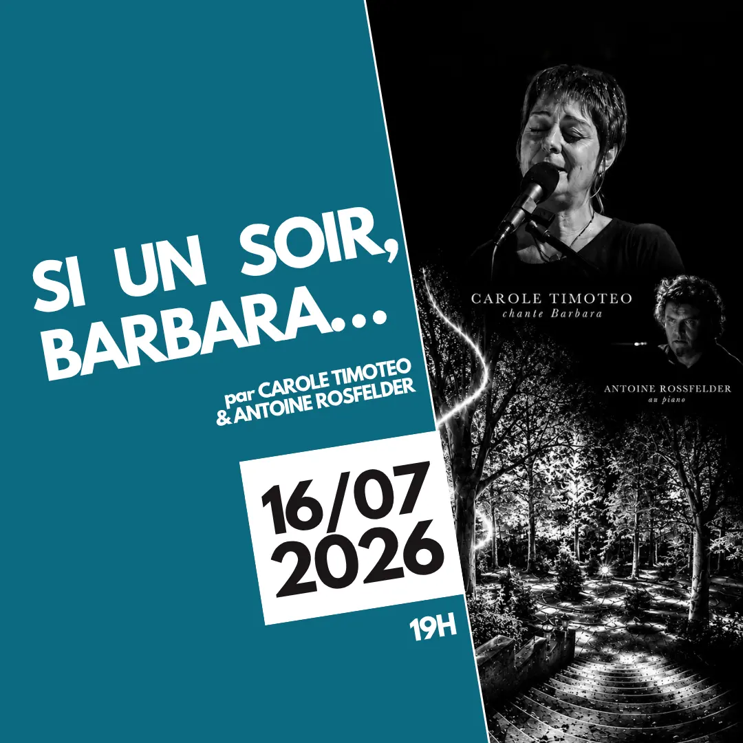 Concert : si un soir, Barbara… à Peyruis